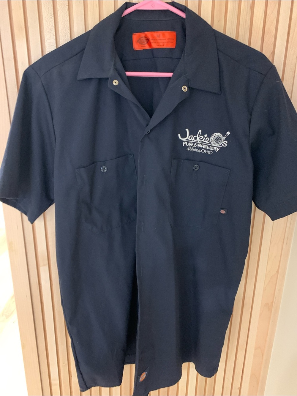 Dickies jackie o’s brewery Short-Sleeve Button-Down Work Shirt